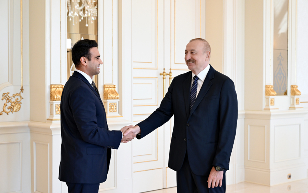 Prezident Abraham Hamadeni qəbul etdi