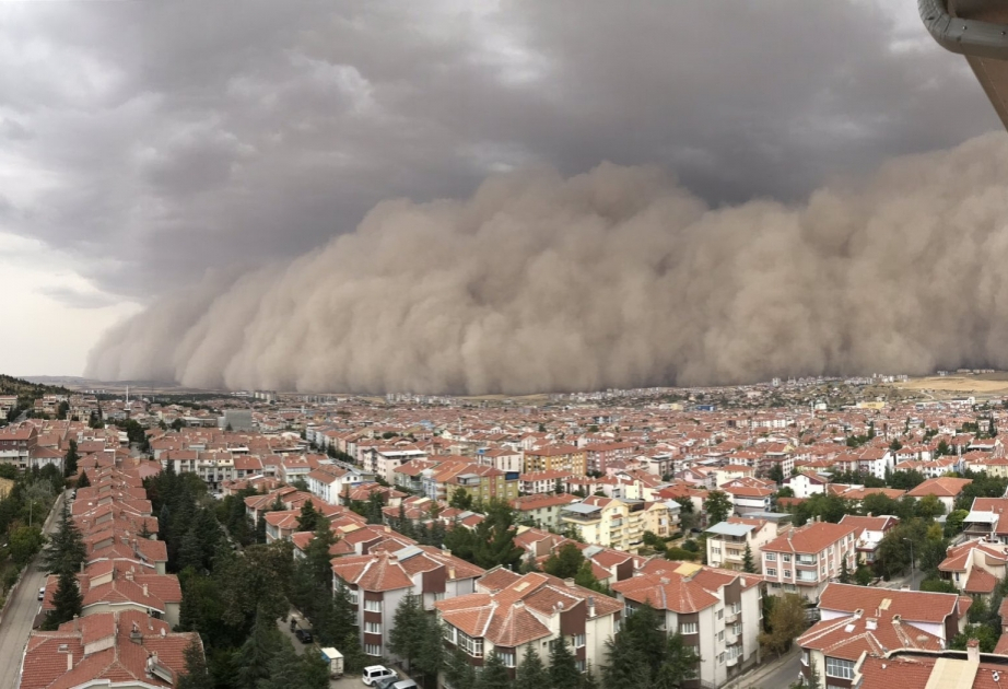 Liviyada qum fırtınası - Məktəblər bağlandı