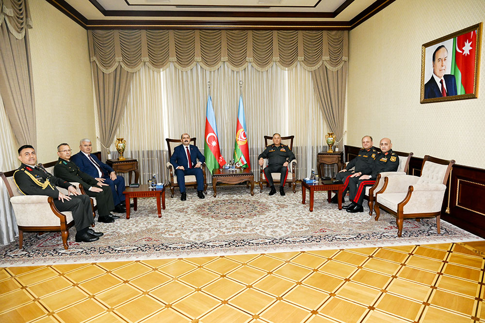 Türkiyənin Milli Müdafiə Universitetinin nümayəndə heyəti Azərbaycandadır