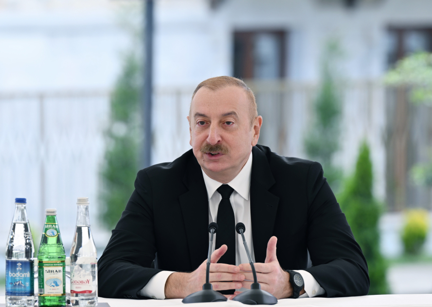 Prezident Şuşadakı konfrans iştirakçılarına müraciət ünvanladı