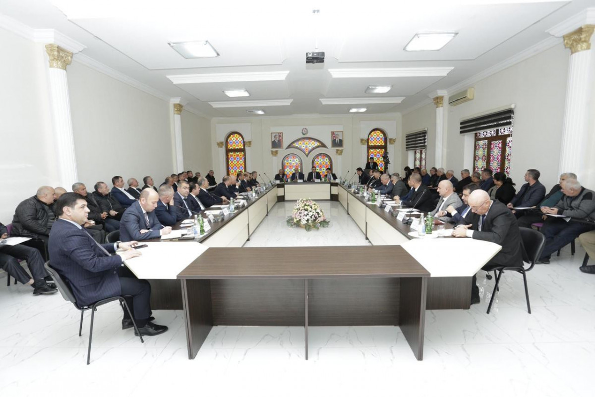 Xaçmazda ADSEA geniş tərkibdə iclas keçirib