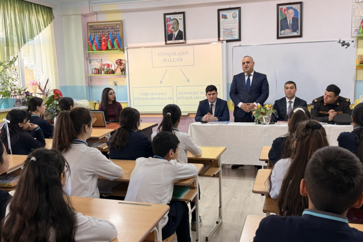 Fövqəladə Hallar Nazirliyi silsilə maarifləndirmə tədbirləri keçirib