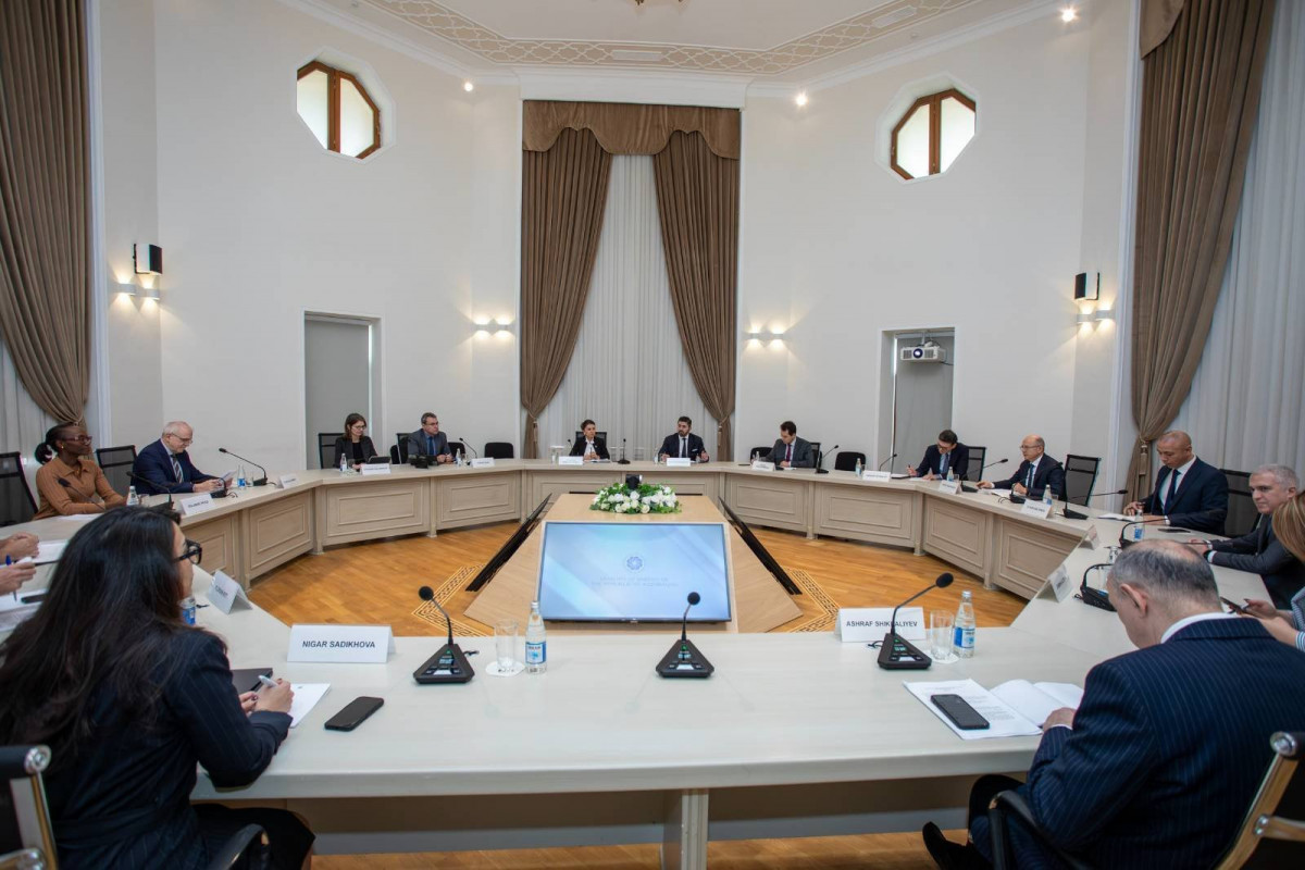 “Xəzər-Qara dəniz-Avropa Yaşıl Enerji Dəhlizi” layihəsi üzrə Dünya Bankı ilə əməkdaşlıq imkanları müzakirə olunub