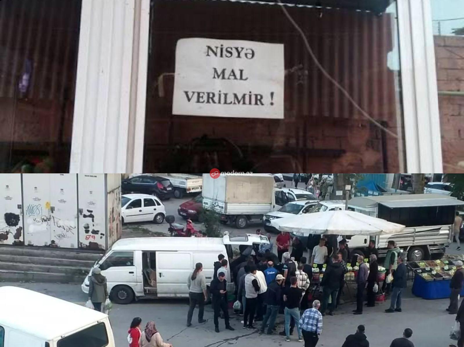 Nisyə kartof-soğan ala bilməyib dava saldı