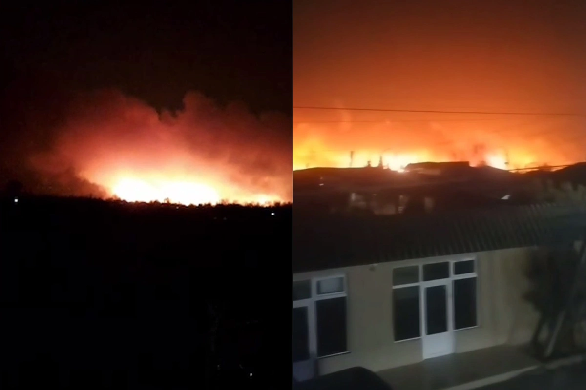 Cəbrayıl və Füzulidə başlayan yanğının ərazisi genişlənib