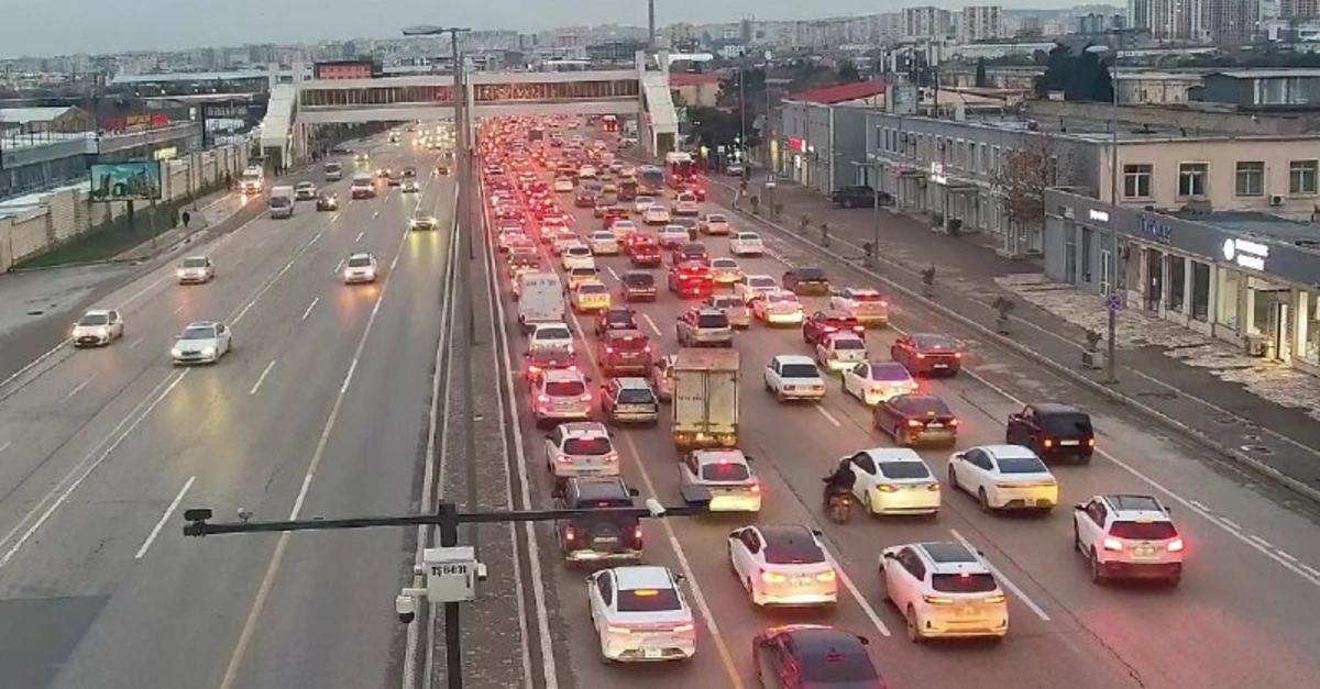 Bakıda sıxlıq olan küçələrin SİYAHISI - 26.12.2025