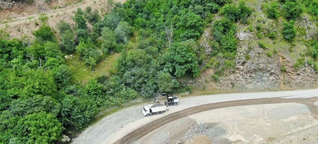 Suqovuşanı Kəlbəcərlə birləşdirəcək yolda son vəziyyət