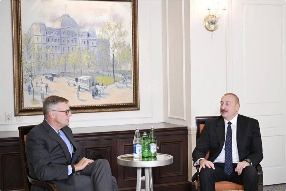 Prezident İlham Əliyev Nyu-Yorkda 