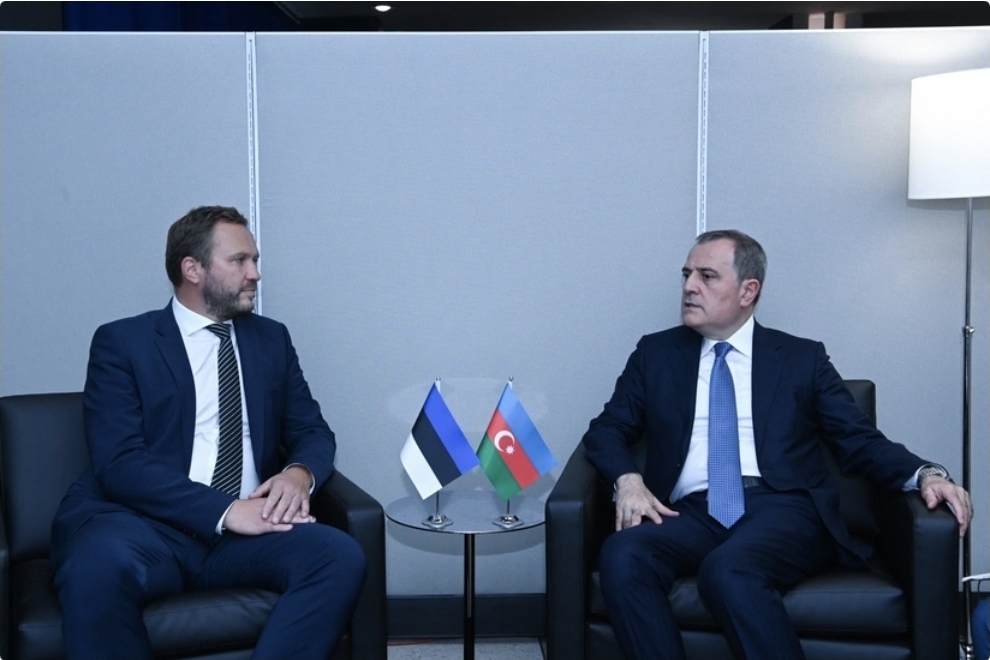 Nyu-Yorkda Azərbaycan və Estoniyanın XİN başçıları görüşüblər