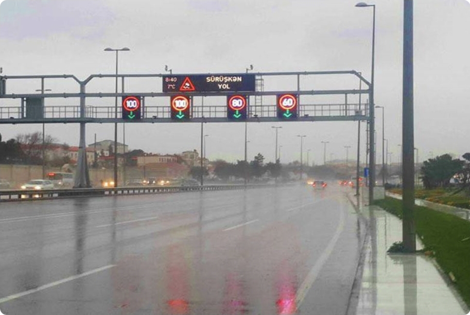 Hava Limanı yolunda sürət həddi endirilib