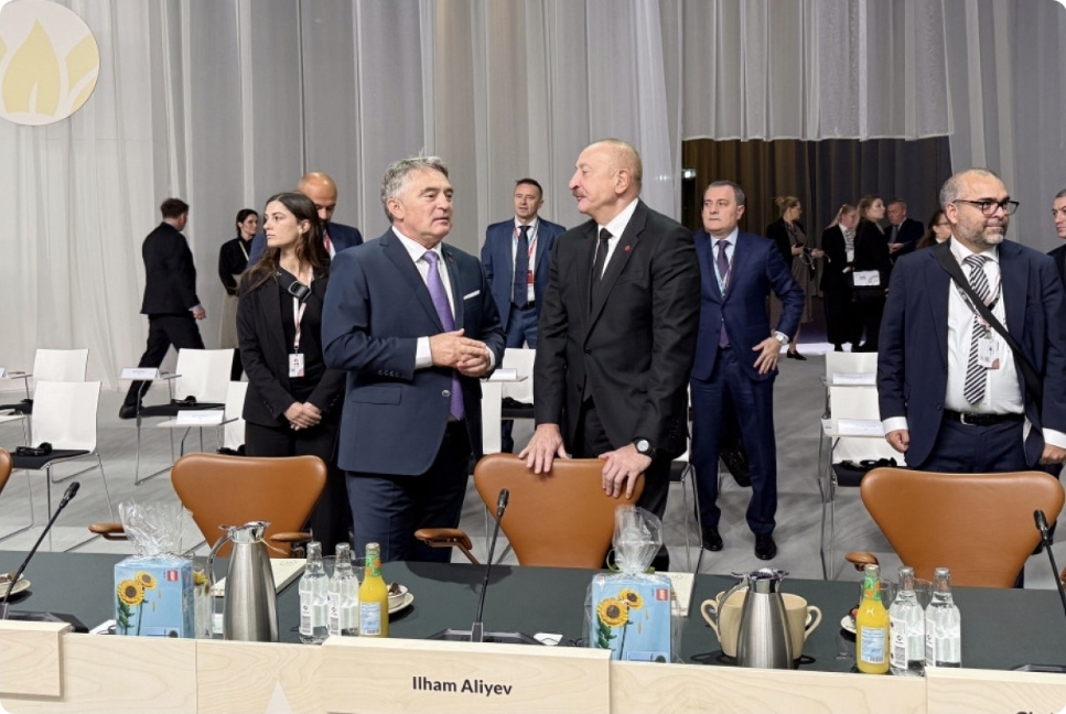 Prezident İlham Əliyev “Avropa Siyasi Birliyi”nin 7-ci Zirvə toplantısının açılış plenar sessiyasında iştirak edir