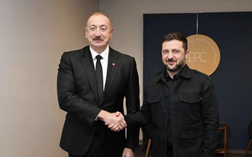 Zelenski İlham Əliyevə təşəkkür etdi