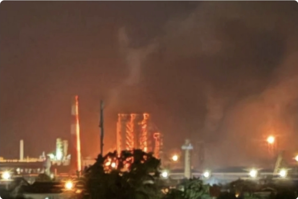 Ukrayna dronları Rusiyanın iri neft emalı zavodlarından birini vurub