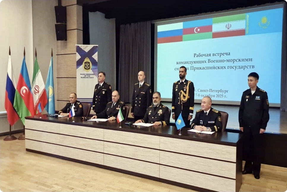 Xəzəryanı ölkələrin HDQ komandanlarının görüşü keçirilib