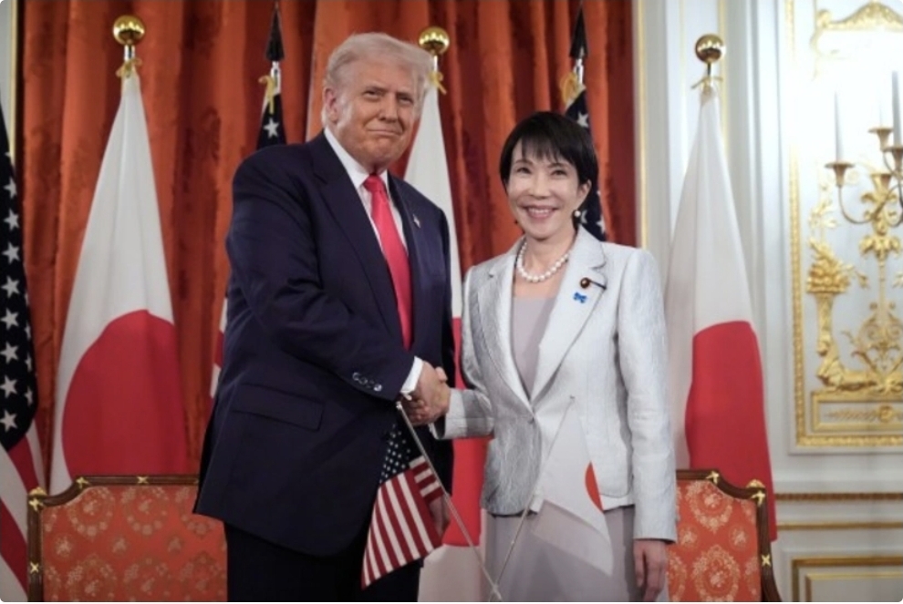 Tramp Yaponiyanın ABŞ-dən 