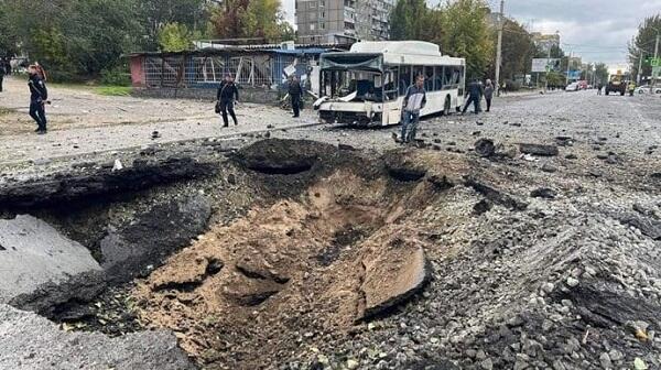 Rusiya Dnepropetrovsku vurdu: ölü və yaralılar var
