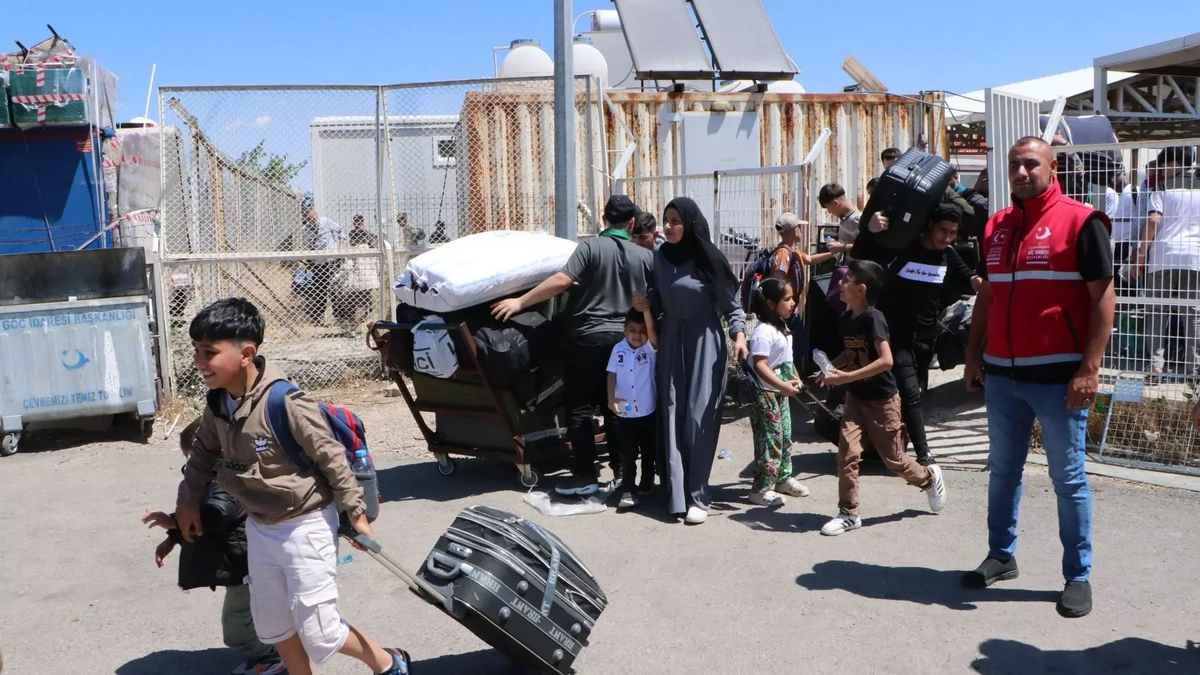 Türkiyədən 578 min suriyalı qaçqın vətənlərinə qayıdıb