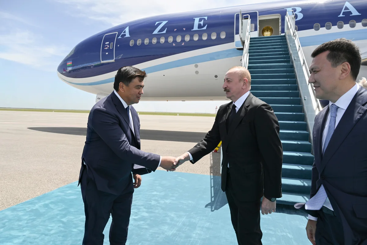 İlham Əliyev Qazaxıstana işgüzar səfərə gedib